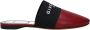 Givenchy Rode leren slofje casual stijl - Thumbnail 1