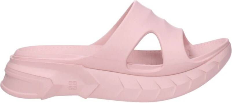 Givenchy ‘Marshmallow’ slides Roze Dames