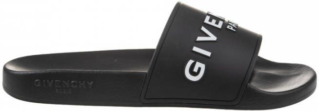 Givenchy Claquettes à logo Taille: 38 Couleur Presta: Noir Bestseller: 25 Zwart