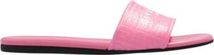 Givenchy Slippers 4G Flat Mules in pink