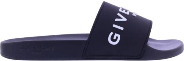 Givenchy Claquettes à logo Taille: 38 Couleur Presta: Noir Bestseller: 25 Zwart