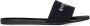 Givenchy Zwarte Canvas Slide Sandalen met Logo Black Dames - Thumbnail 16