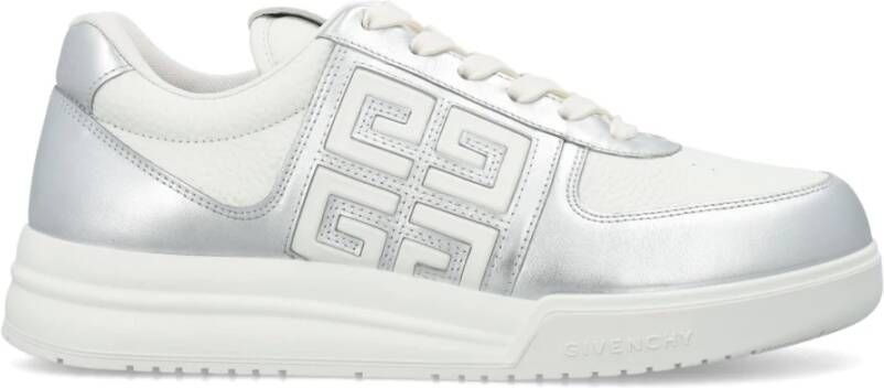 Givenchy G4 sneaker van kalfsleer met metallic finish