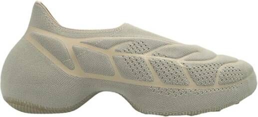 Givenchy Grijze Stoffen Sneakers met Zijlogo