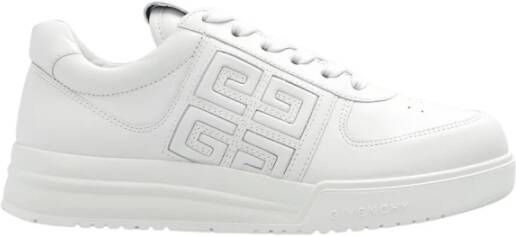 Givenchy Witte Vetersneakers met Geperforeerd Detail White Dames