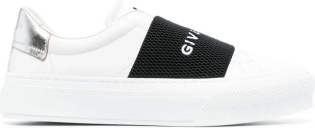 Givenchy Witte City Sport Leren Sneakers White Dames