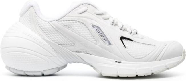 Givenchy Witte 4G Reflecterende Sneakers voor Heren White Heren