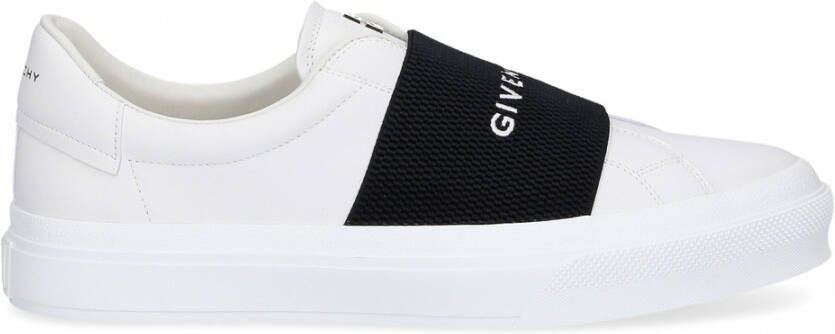 Givenchy Witte Sneakers Elastische Band Casual Stijl White Heren