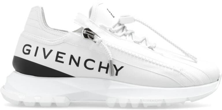 Givenchy Sneakers Spectre Runner Sneaker In Leather With Zip in wit