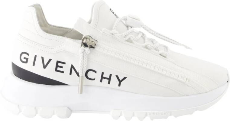 Givenchy Sneakers Spectre Runner Sneaker In Leather With Zip in wit