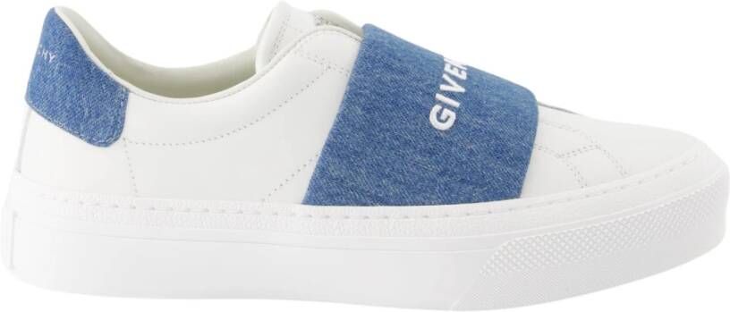 Givenchy Sportieve Elastische Sneakers Blue Dames