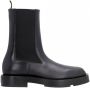 Givenchy Squared Chelsea Boots In Box Leather Zwart Dames - Thumbnail 1