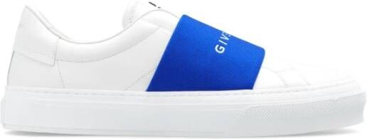 Givenchy Witte Sneakers met Handtekeningdetails White Heren