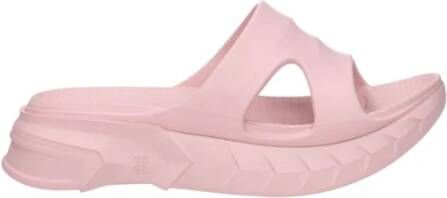 Givenchy Stijlvolle Rubberen Slippers met Middelhoge Hakken