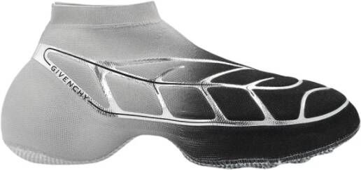 Givenchy Zwarte Stoffen Sneakers Sporty Glam