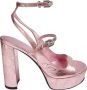 Givenchy Voyou Roze Sandalen Pink Dames - Thumbnail 1