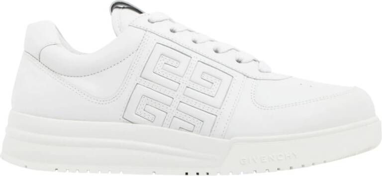 Givenchy Witte Vetersneakers met Geperforeerd Detail White Dames