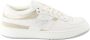 Givenchy Witte Beige Leren Suède Sneakers White Dames - Thumbnail 2