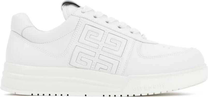 Givenchy Witte Enkellaarsjes Sneakers White Dames
