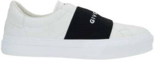 Givenchy Witte lage sneakers met elastische band White Heren