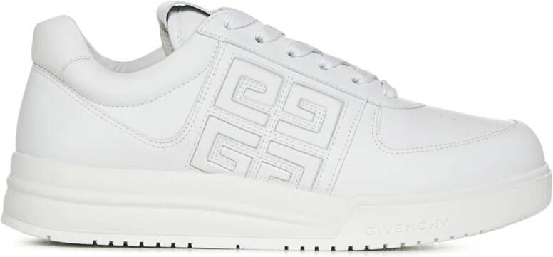 Givenchy Witte Vetersneakers met Geperforeerd Detail White Dames