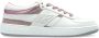 Givenchy Witte Leren Sneakers met Roze Inzetstukken - Thumbnail 1