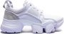 Givenchy Witte Leren Sneakers met Suède Detail White Heren - Thumbnail 1