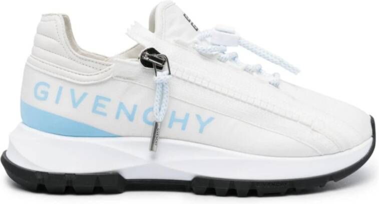 Givenchy Witte Logo Print Sneakers White Dames