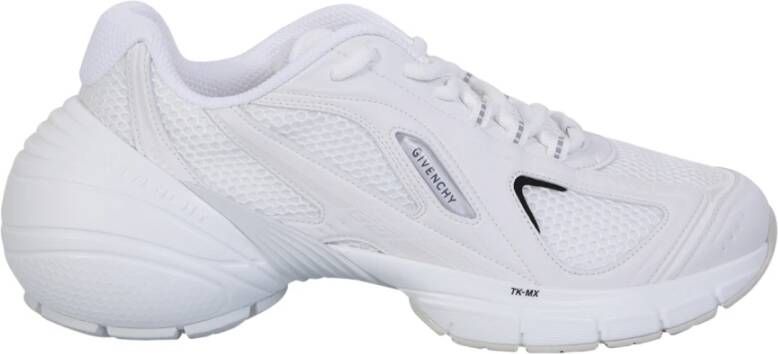 Givenchy Witte 4G Reflecterende Sneakers voor Heren White Heren