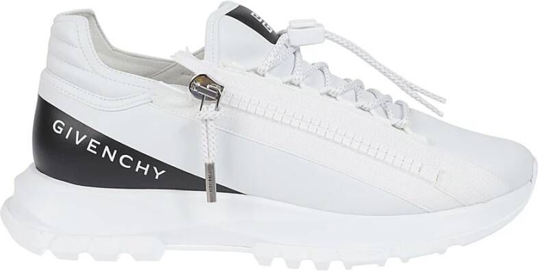 Givenchy Witte Zip Runners Sneakers
