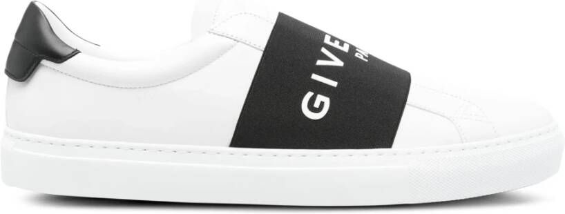 Givenchy Witte Zwarte Urban Street Low Sneakers