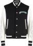 Givenchy Wollen Leren Bomberjack met Ribboorden - Thumbnail 1