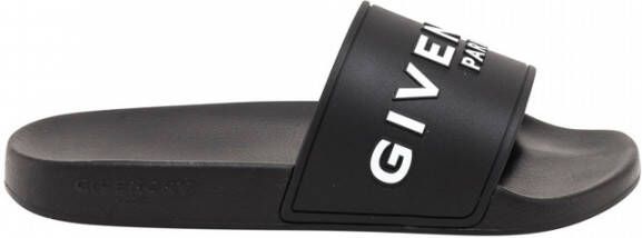 Givenchy Claquettes à logo Taille: 38 Couleur Presta: Noir Bestseller: 25 Zwart