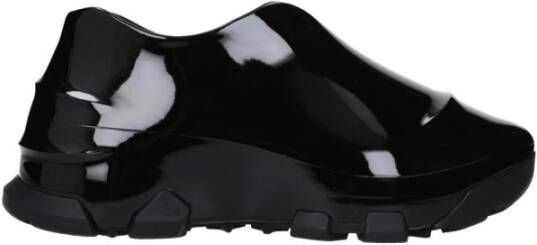 Givenchy Zwarte Casual Ronde Neus Sneakers