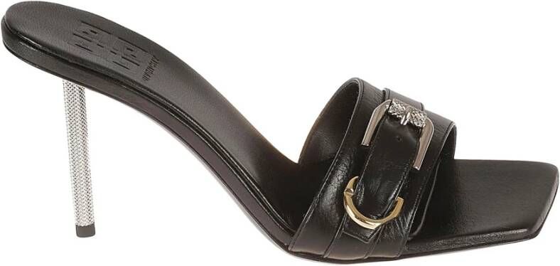 Givenchy Zwarte Hoge Band Sandaal