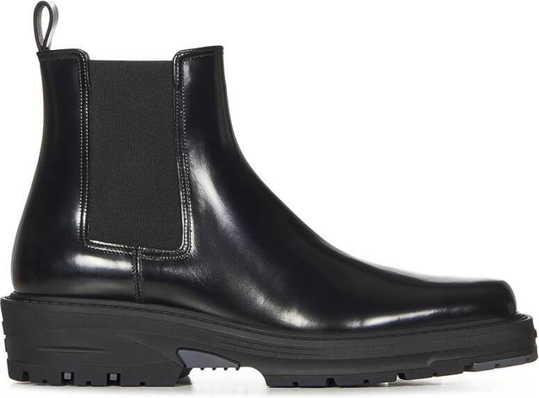 Givenchy Zwarte Instap Vierkante Neus Laarzen Black Dames