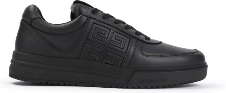Givenchy Zwarte Lage G4 Sneakers Black Heren