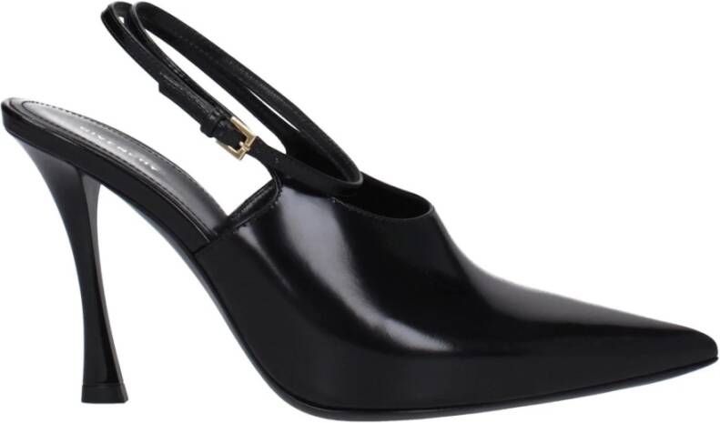 Givenchy Zwarte Slingback Pumps van Lakleer Black Dames