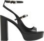 Givenchy Zwarte Leren Sandalen voor Vrouwen - Thumbnail 1