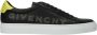 Givenchy Zwarte Leren Sneakers met Logo's - Thumbnail 1