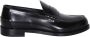 Givenchy Zwarte Loafer Schoenen met Metalen Logo Black Heren - Thumbnail 7