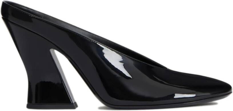 Givenchy Zwarte Patentleren Hakmuiltjes Sandalen