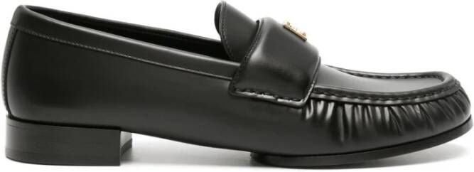 Givenchy Zwarte platte schoenen met 4G-motief Black Dames