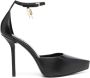 Givenchy Zwarte Kalfsleren Lock Platform Pumps Black Dames - Thumbnail 1