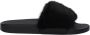 Givenchy Zwarte Rubberen Slipper met Zijlogo - Thumbnail 1