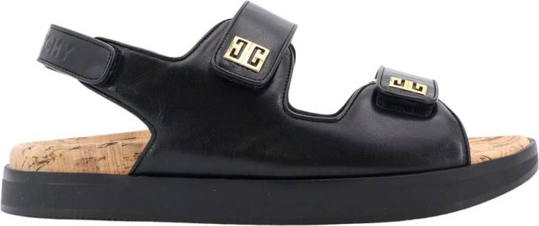Givenchy Zwarte sandalen met verstelbare bandjes