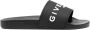 Givenchy Zwarte Slide Platte Sandalen - Thumbnail 1