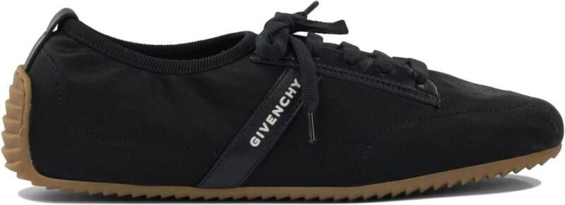 Givenchy Zwarte Sneakers Minimalistisch Instapmodel