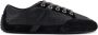 Givenchy Zwarte Sneakers Veters Logo Geperforeerd Italië - Thumbnail 1