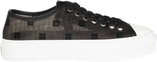 Givenchy Zwarte Sneakers Zwart Dames